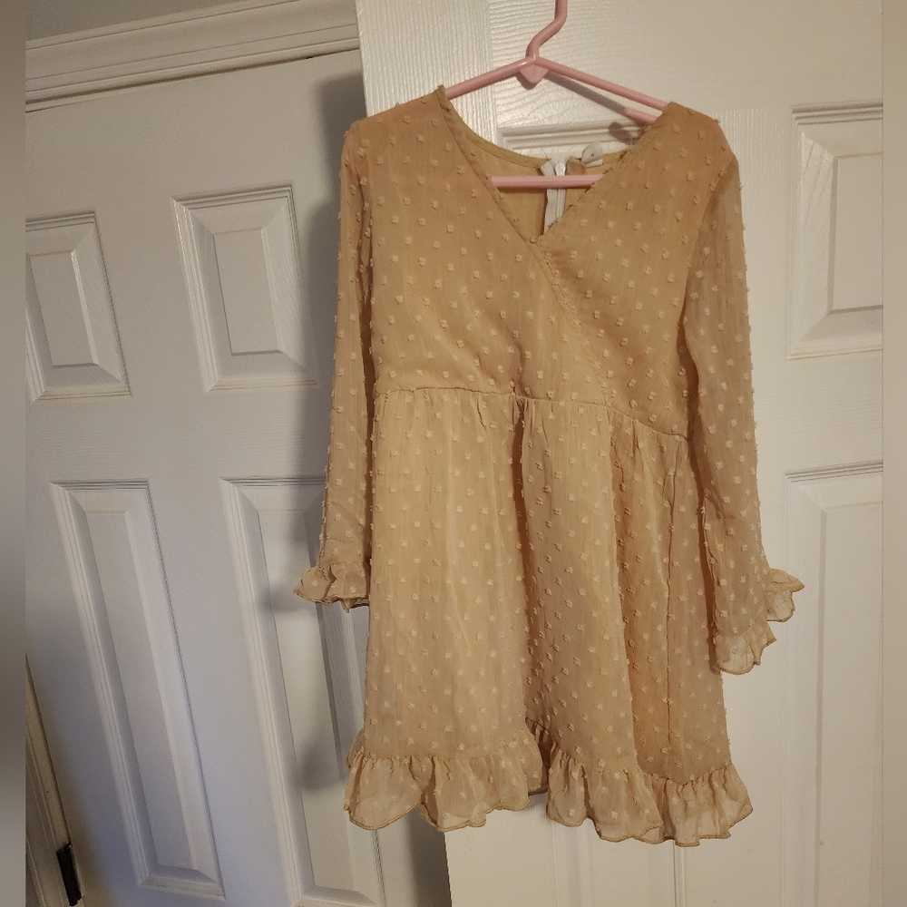 Apricot Dress